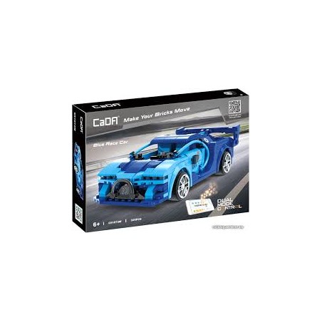 Cada - C51073W - Blue Race Car RC 2.4GHz 325 pcs